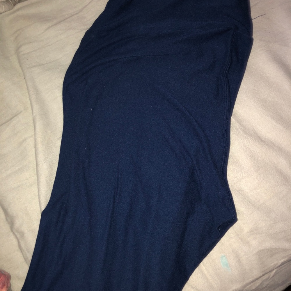 Lularoe tc navy blue leggings